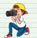 Flashcard Alphabet P Is For Photographer Stock Illustration - Download  Image Now - iStock